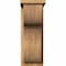 Ekena Millwork Carmel Rough Sawn Corbel w/Backplate, Western Red Cedar, 8"W x 14"D x 22"H COR08X14X22CAR01RWR - alternate 3